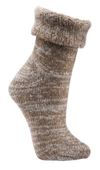 Preview: 2 Paar TippTexx 24 THERMO-Wollsocken, extra warme und weiche Umschlagsocken